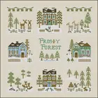 ZZ896 дом веселый Набор для вышивания крестиком посылка приветствие рукоделие для вышивания крестиком, ручная работа с Наборы Новый стиль радость воскресенье Наборы вышивка