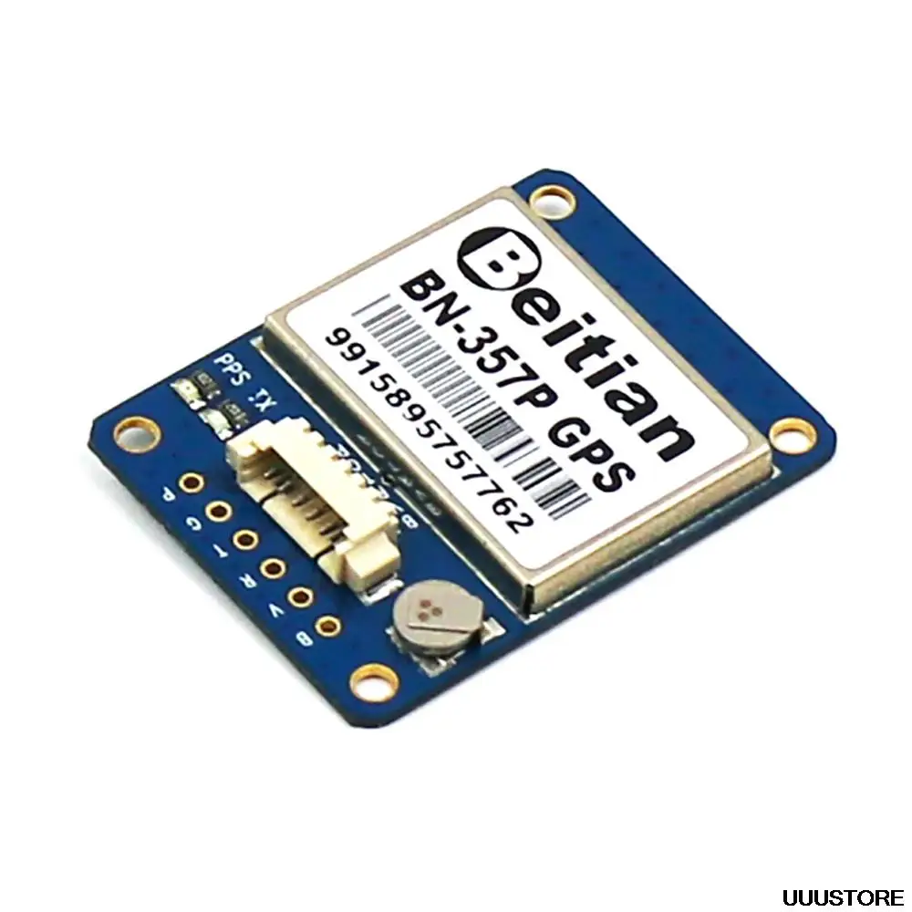 

Beitian BN-357P GPS+GLONASS Dual GPS GNSS Timing Module FLASH TTL Level 9600bps for RC Airplane FPV Racer Drone