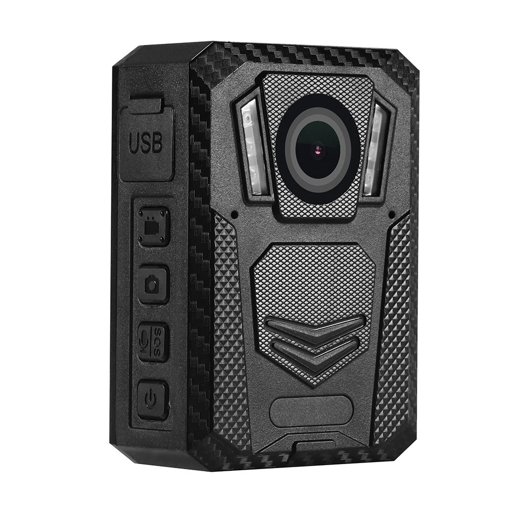 Нательная полицейская камера BOBLOV 2K 1512P ночное видение GPS-камера запись заднего