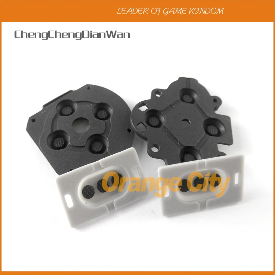 Резиновый проводящий контактная кнопка D Pad Ремонт колодок для PSP 1000 контроллер 30