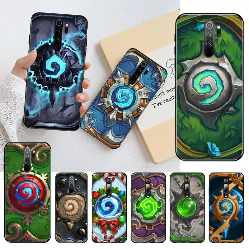 HPCHCJHM Hearthstone Heroes of Warcraft Мягкий силиконовый чехол для телефона из ТПУ Redmi 8A Note 9 8T 7 6 6A