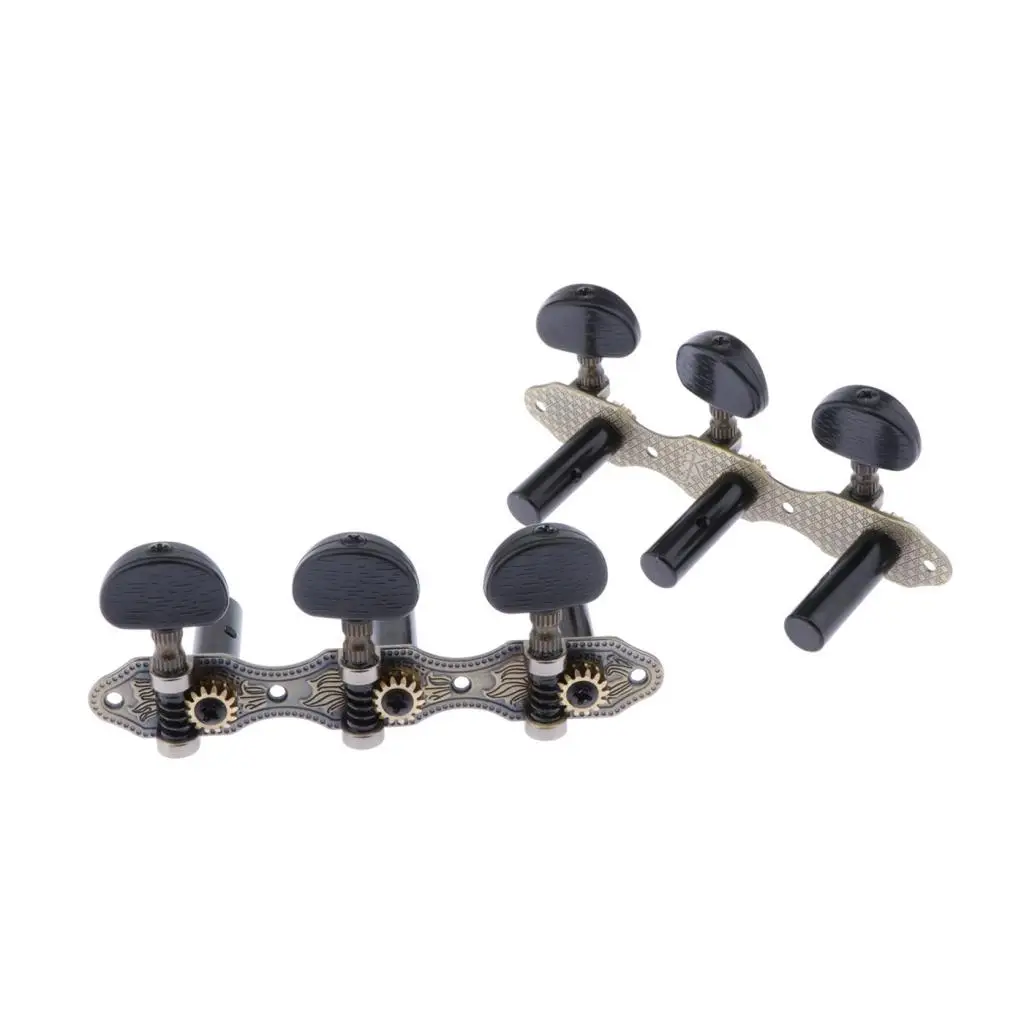 

Finest 3R3L Open Classical Guitar Tuning Pegs Tuners String Instrument Parts