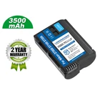 Аккумулятор LOSONCOER на 3500 мА  ч, фотосессия для Nikon D7000 D7100 D7200, D850 D750 D7500 D810 D500 D800 D610 D600 L5