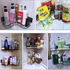 Абсолютно новый многофункциональный отдельная кухня хранения Коробка для хранения Творческий Пластиковая Полка Органайзер для ванной комнаты в современном стиле инструмент 1 шт.
