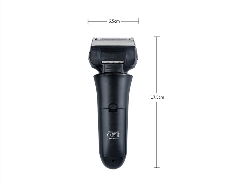 

HMT Reciprocating Shaver Men Double Cutter Head Electric Multifuction Shaver Nose Hair Trimmer 3-in-1 Set Razors