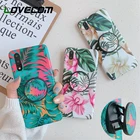 Чехол для телефона LOVECOM с цветочным рисунком в стиле ретро для Samsung A42, S20FE, S20 Plus, S21, S10 Plus, A21S, A50, Note 20 Pro, мягкий бампер