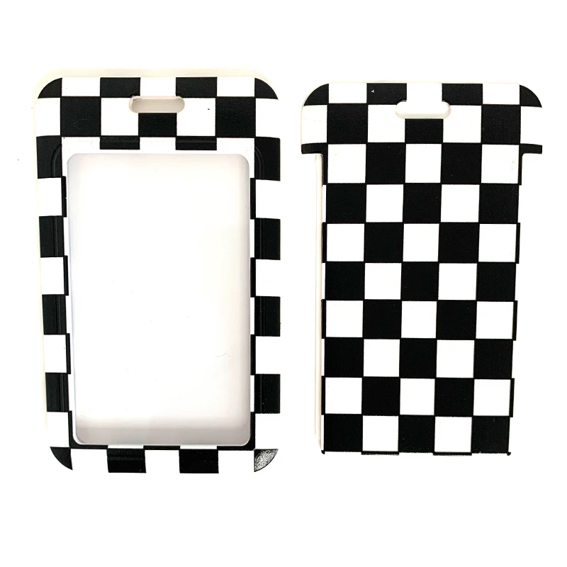 Black and White Squares Pattern Neck Straps Keychain Lanyards For Keys ID Card Badge Holder Webbing Ribbon Mobile Phone Rope | Мобильные