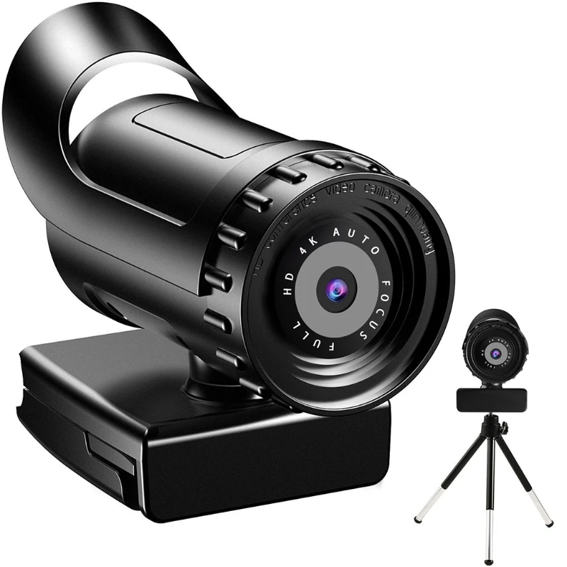 

2K 4K Webcam High Definition with Mic Plug & PIay for Conferencing Video Calling
