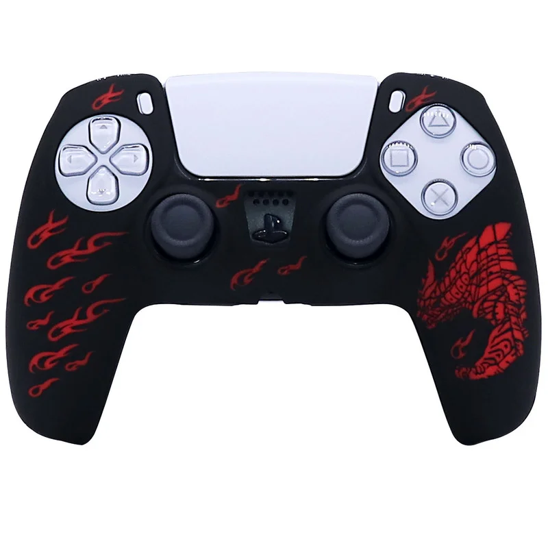 Мягкий силиконовый чехол для Sony PlayStation 5 PS5 контроллера консоли геймпада