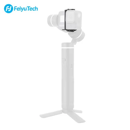 Feiyu Ручной Стабилизатор Gimbal Gopro адаптер Монтажная пластина для Gopro Hero 8 5 6 7 osmo action Ricca SJcam xiaoyi