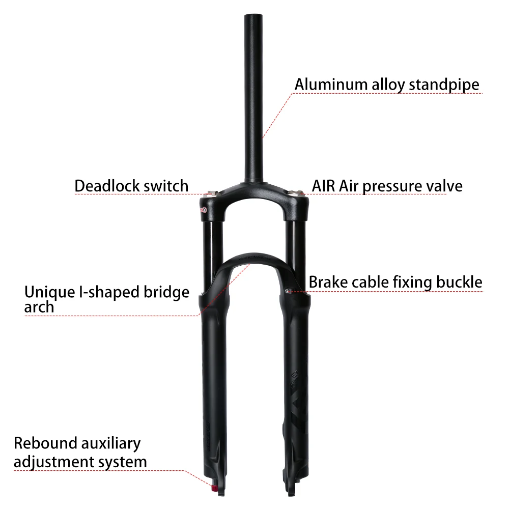 SR SUNTOUR EPIXON Bicycle Fork 26 / 27.5 29er Stroke 120/130/140mm Air Damping Suspension Mountain Bike | Спорт и развлечения
