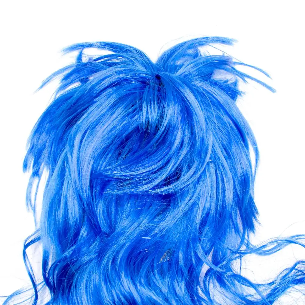 Длинный синтетический парик для косплея термостойкий кудрявый с длинными