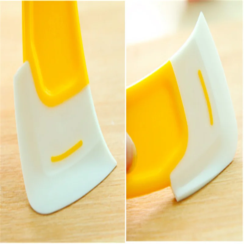 

1PC Creative Kitchen Tools Scrape Cake Cooking Tool Pot Gadgets Tools Reusable Silicone Cleaning Scraper Kitchen Accessories ,Q