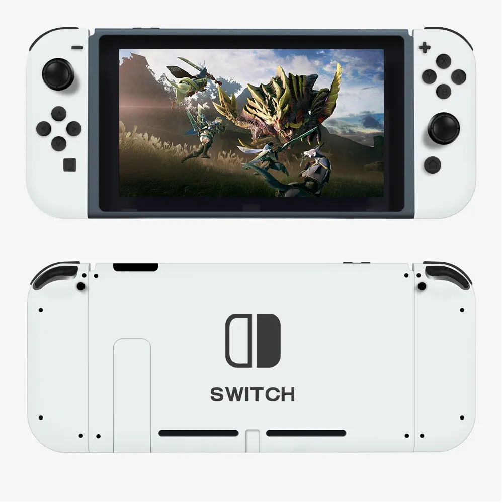 Новинка 2021 г. сменный корпус для консоли Nintendo Switch цвет слоновой кости белый чехол