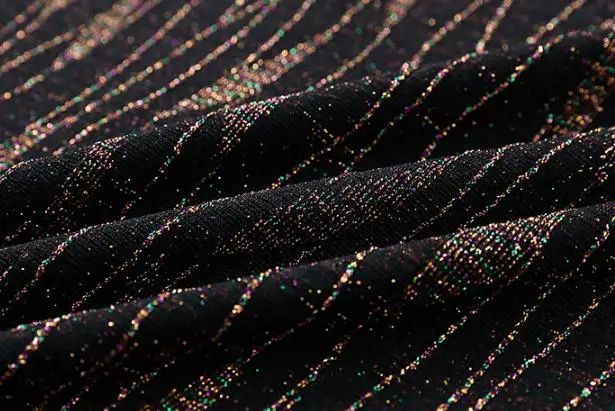 

Autumn Spring Womens Bow Collar Full Sleeve Glitters Top Blouse Shirt , Fall Woman Clothes 4xl 5xl Loose Lurex Shirts Blouses