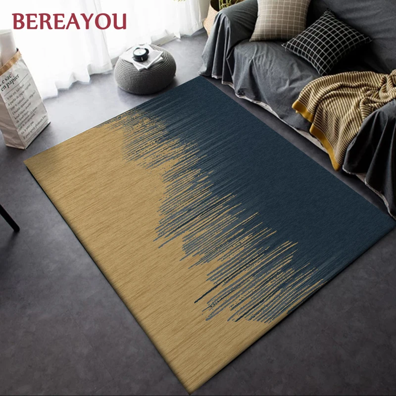 Современные коврики и ковер для гостиной роскошный прикроватный напольный