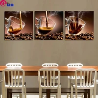 5d full square diamond painting kits food 3 piece coffee cup mosaic diamond embroidery complete kit diy wall paintings triptych