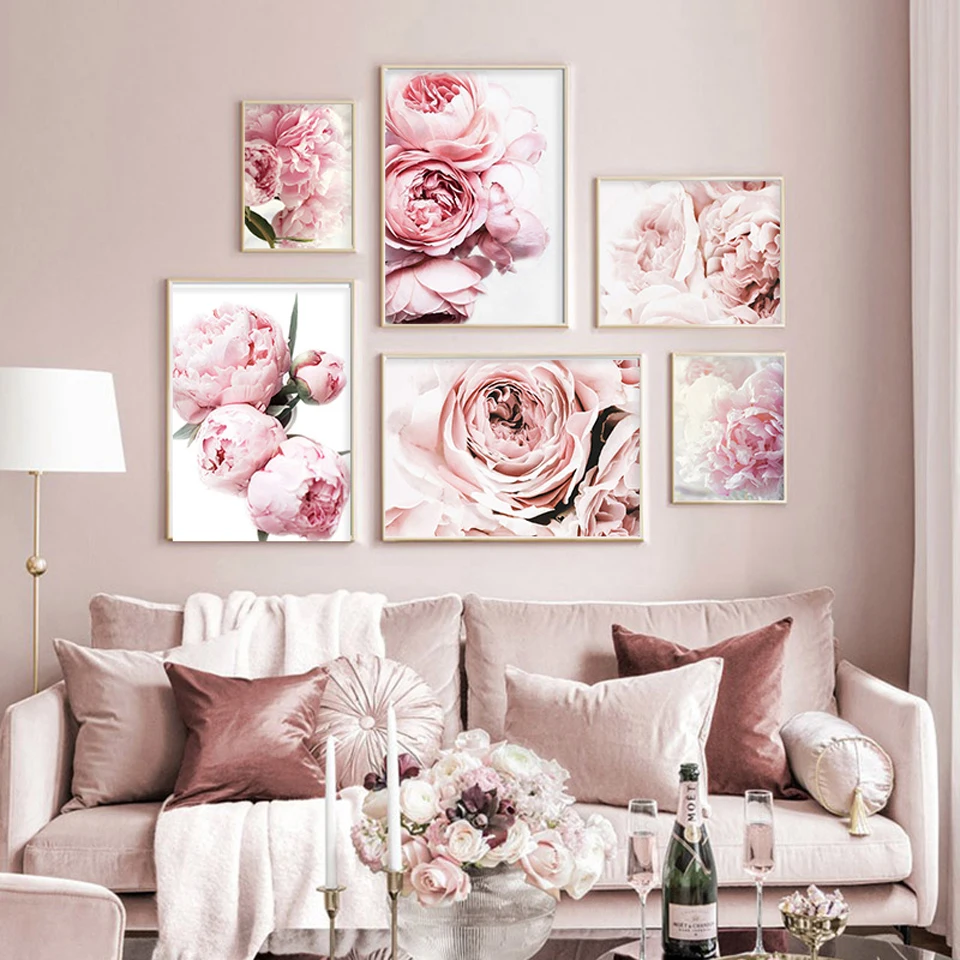 

5D алмазная живопись, розовый цветок пиона, полная квадратная, круглая бриллиантовая вышивка, распродажа, Алмазная мозаика, домашний декор, подарок