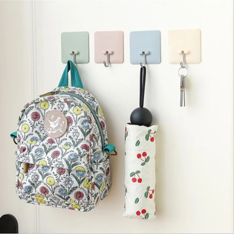 Ванная комната пластиковые настенные крепления полотенца вешалка для одежды