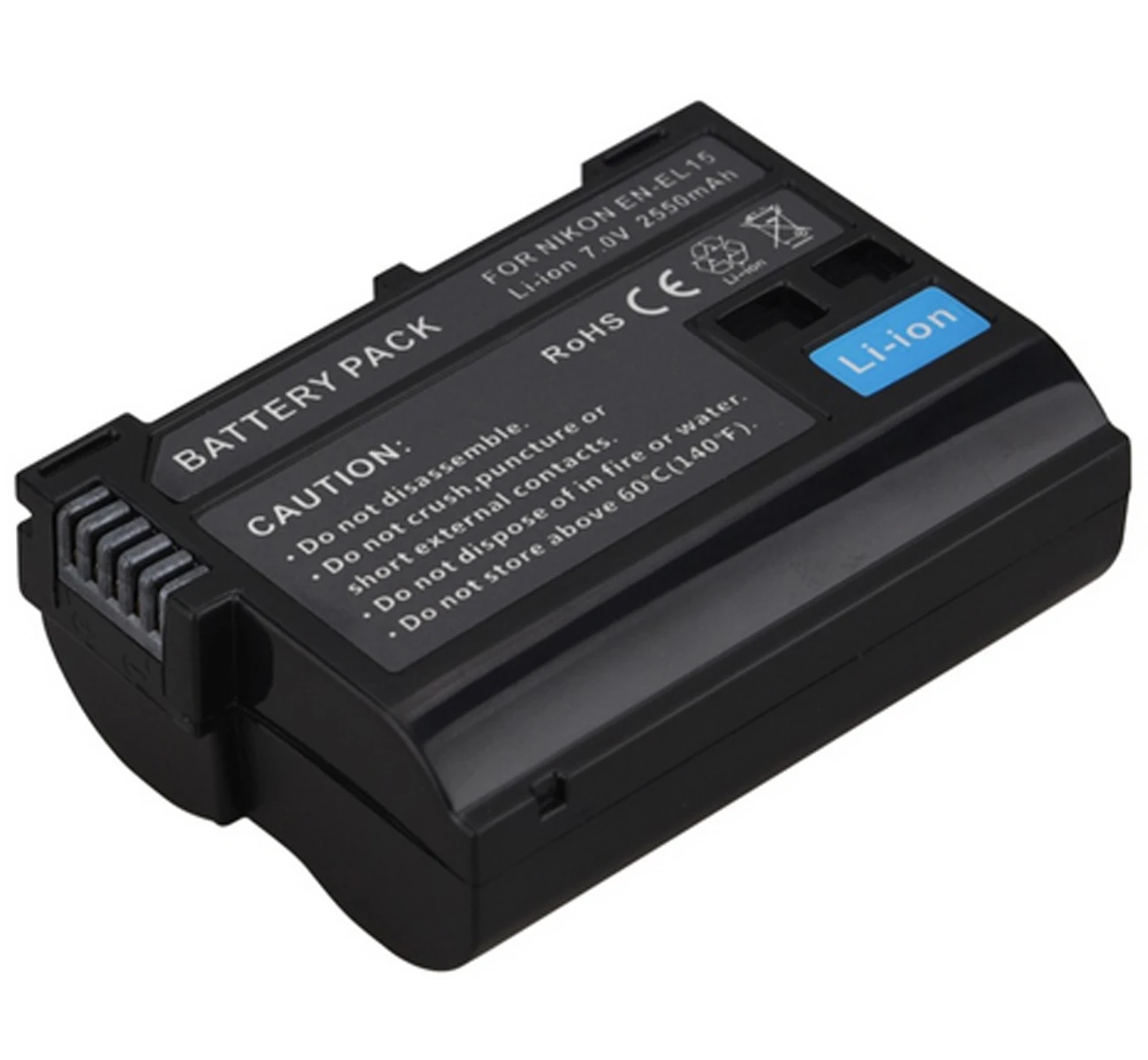 Аккумулятор для Nikon EN-EL15 ENEL15 EN-EL15a ENEL15a ENEL15b перезаряжаемый литий-ионный |