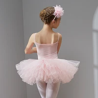 ballet dress for girls sleeveless ballet danceweartoddler ballet leotard dance dresstutu dress kids dance skirts with tulle