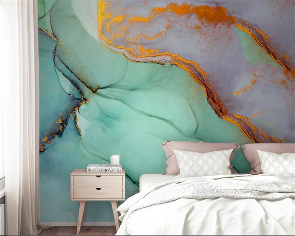 

beibehang papier peint European hand-painted abstract art oil painting TV background wall paper sofa mural custom wall covering