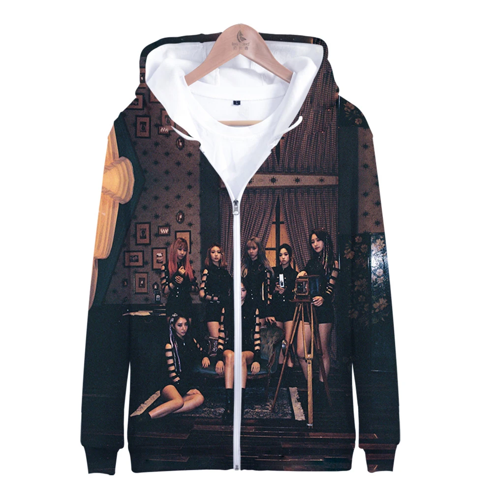 

Толстовка с капюшоном и длинным рукавом, на молнии