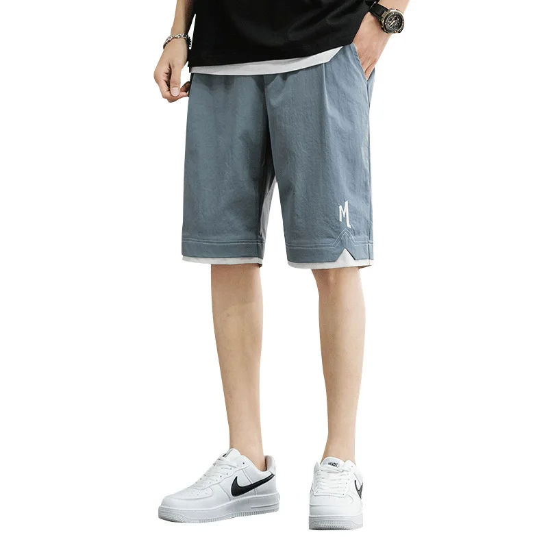 

Shorts men's summer thin section trend tooling five-point men's trousers loose outer wear casual sports pants