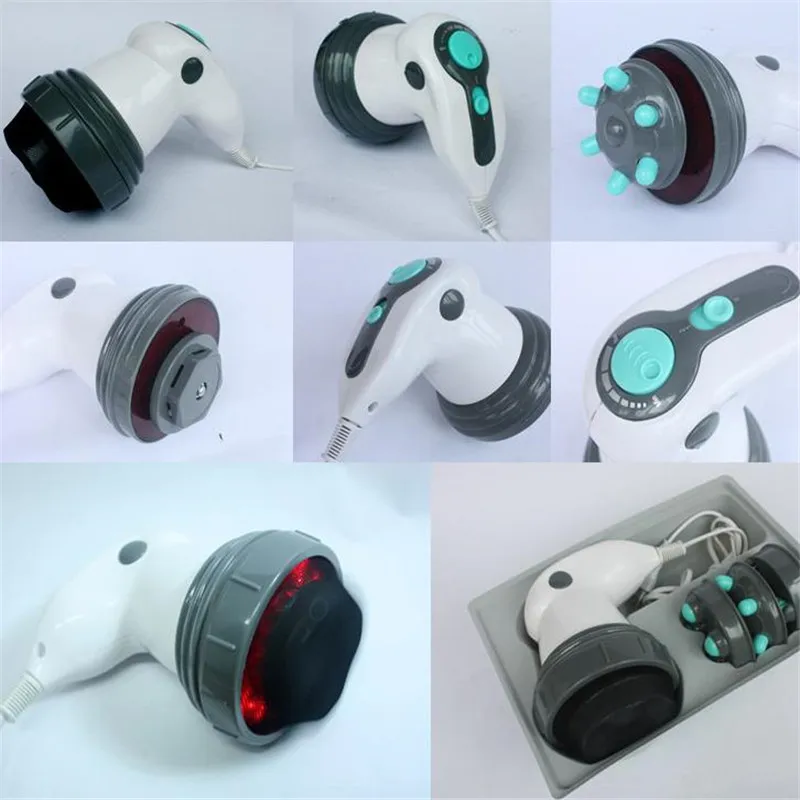 

EU Plug 6 IN 1 Electric Body Massager Full Relax Spin 3D Full Body Slimming Massager Roller Anti Cellulite Massager Machine 20#7