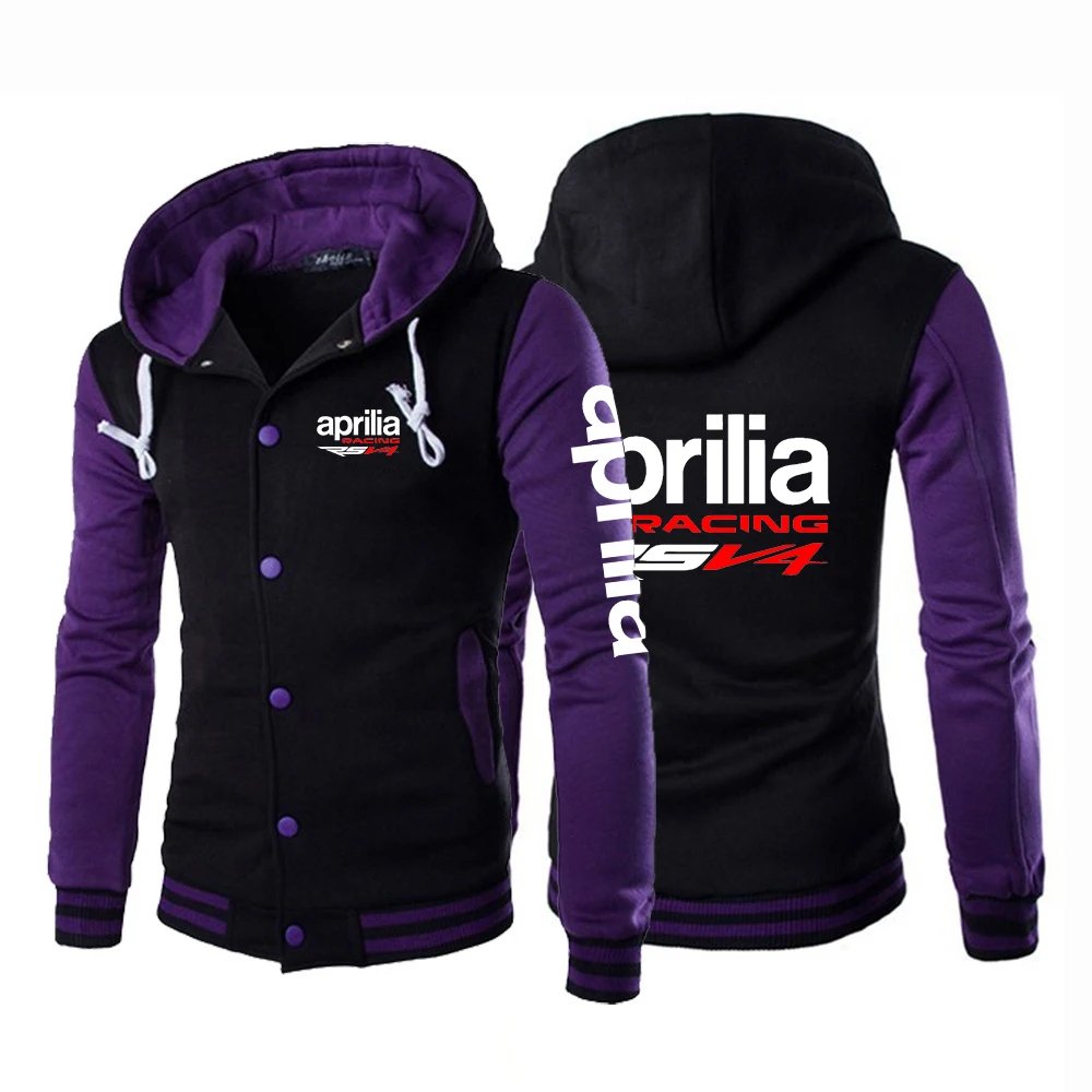Aprilia Racing RSV4 новинка мужской удобный кардиган на молнии с принтом бейсбольная