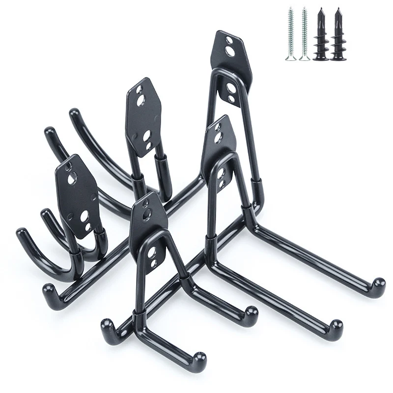 Сверхмощные крючки для хранения 5 шт./лот велосипедного шланга и трубы настенный