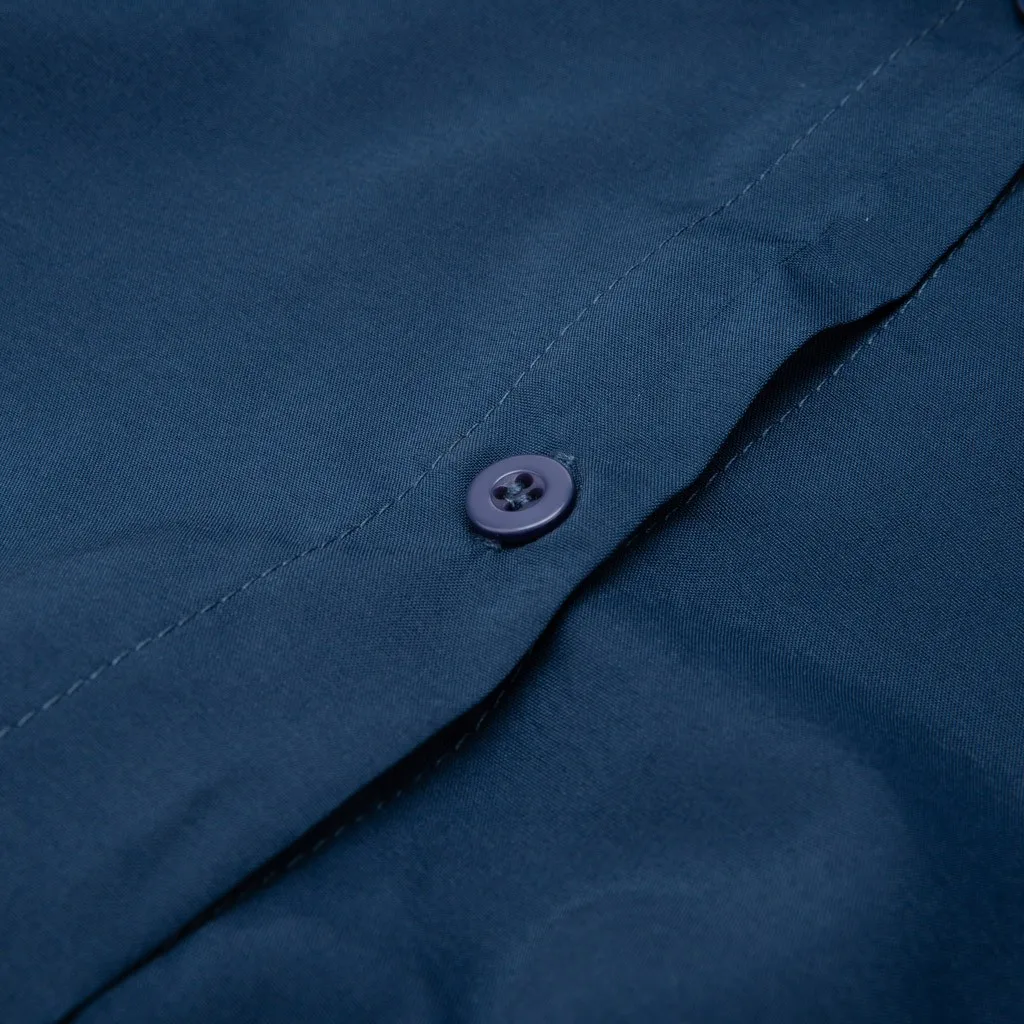 Повседневное летнее платье в китайском стиле с длинными рукавами и пуговицами