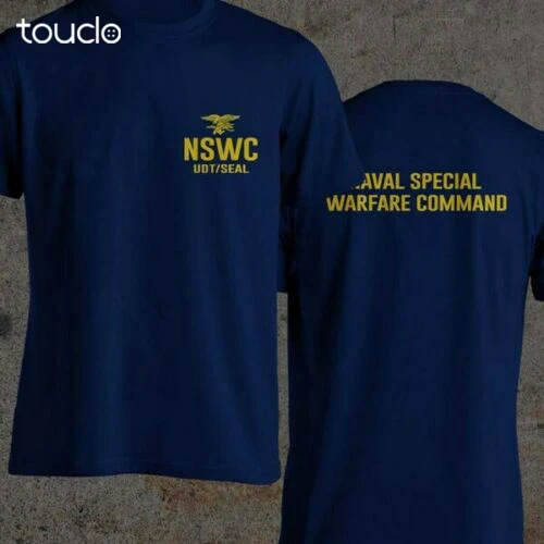 

Navy Seal Bud/S Nswc Udt/Seal Hell Week Blue and Navy Blue S-3XL T-shirt