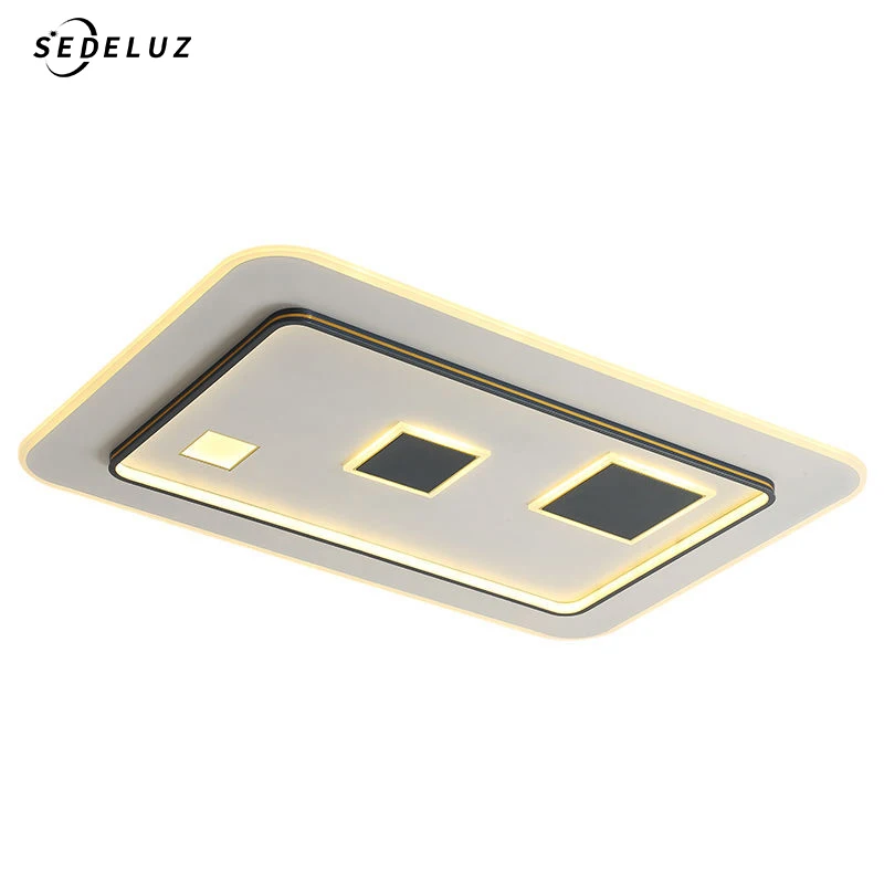 Светодиодная потолочная лампа Круглый/квадратный светильник для гостиной