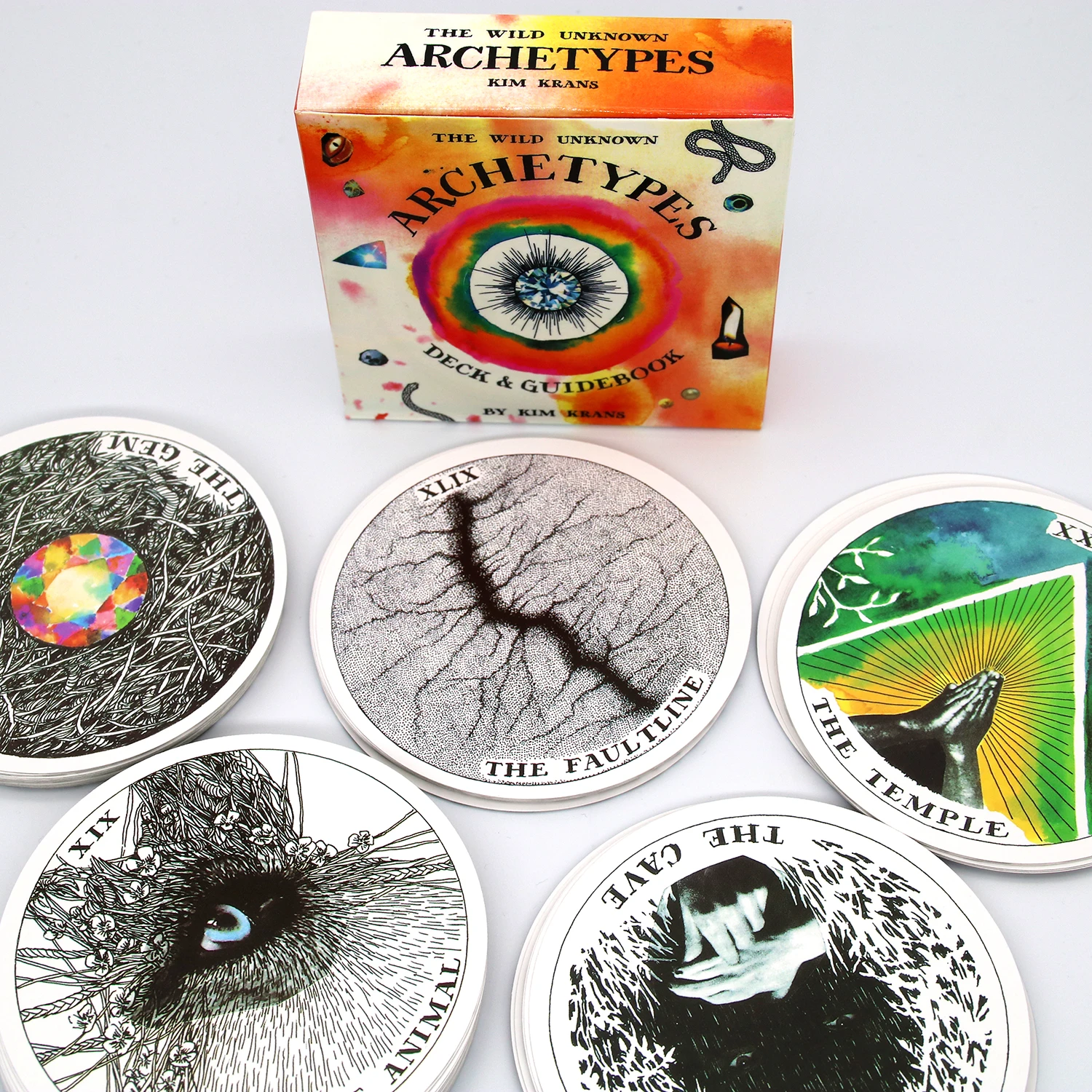 The Wild Unknown Archetypes Deck and инструктор круговое оракло карты понимание сложных
