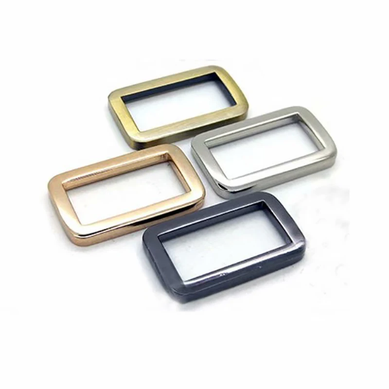 

1 1/4 inch (inner size) Gunmetal flat rectangular Metal Square Ring 30mm rectangle Rings 50pcs/lot