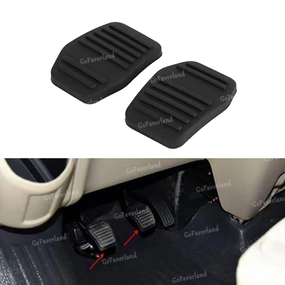 2 шт. резиновые педаль сцепления тормозных колодок крышка 6789917 для Ford Focus 1998 2005 Mondeo