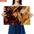 AIMEER цельный Ace ковбойский головной убор, Классический Ностальгический ретро-постер из крафт-бумаги, домашний декор, картина 52*36 см