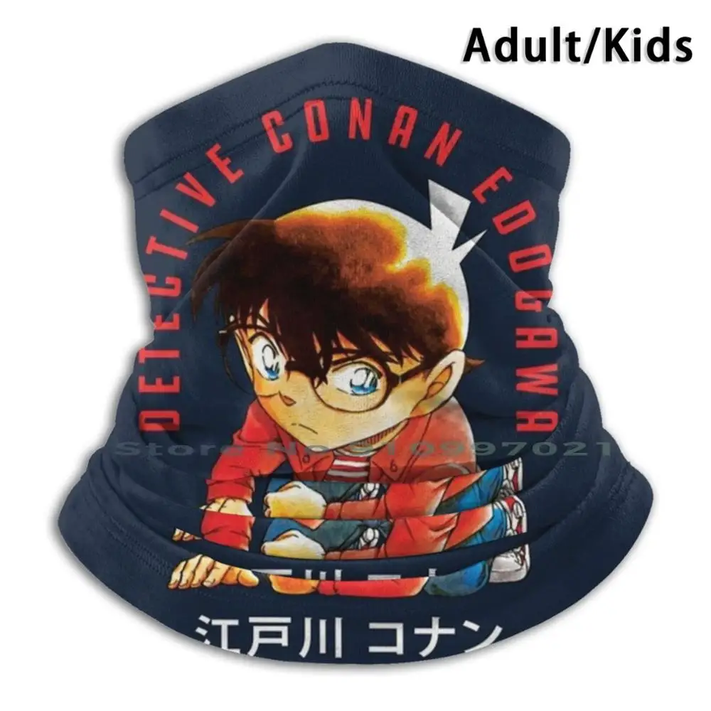 Детектив Conan Edogawa Print Pm2.5 фильтр многоразовая маска для лица детей и взрослых Аниме