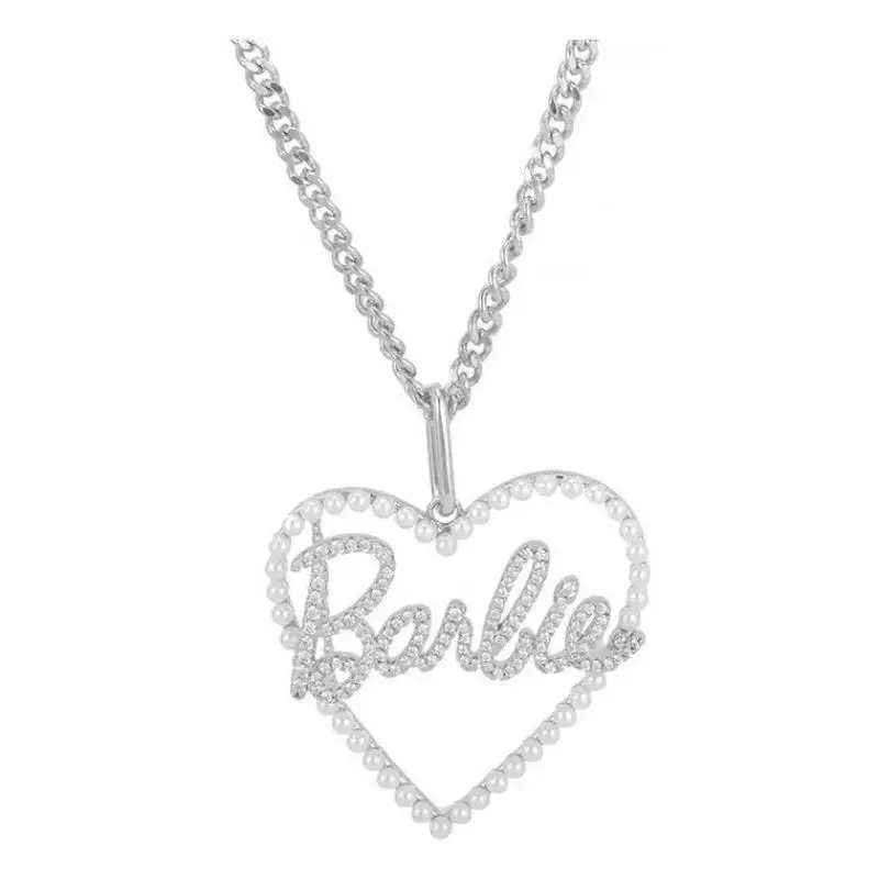 

Y2K Love Heart Necklace for Women Alloy Punk Temperament Korea Charm Crystal Choker Necklace Jewelry 2000S Aesthetic Gift 2021