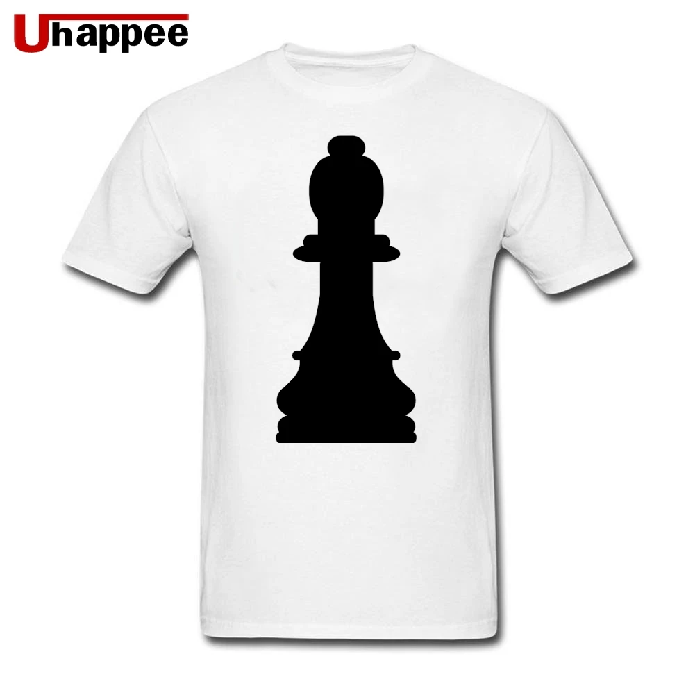 1980's Awesome шахматы Бишоп рубашки мужская одежда брендовая футболка с короткими