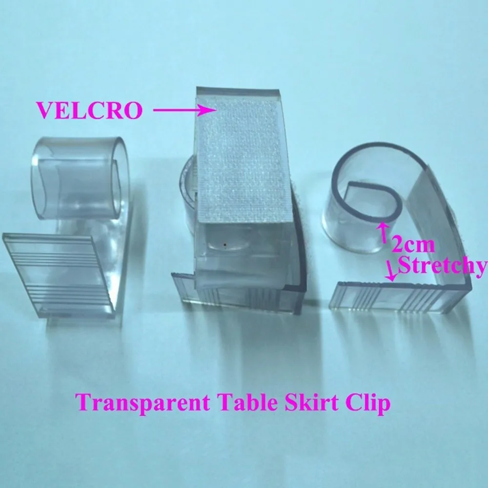 1 шт. пластиковая скатерть настольная юбка зажим для пикника фиксированный
