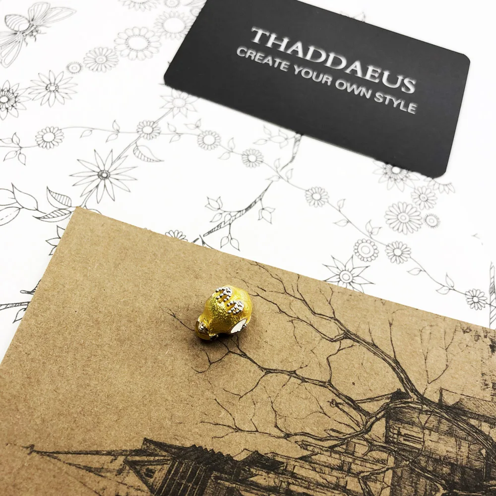 Антикварная подвеска &quotцыпленок&quot цыпленок бусины Аутентичные посеребренные