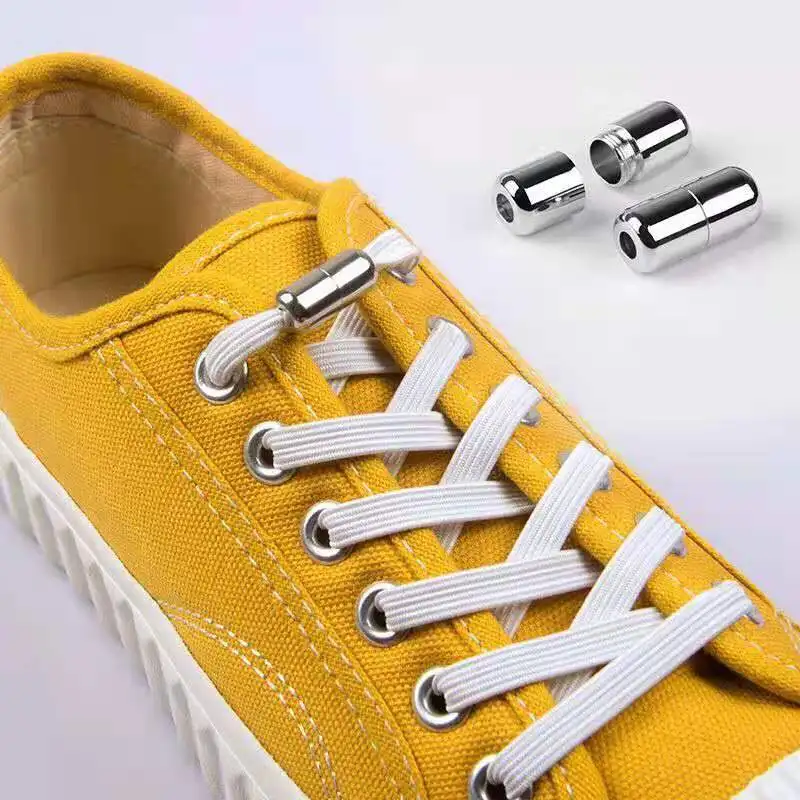 

Elastic LACES Adults Children NO Tie Shoelaces Resilient Apply Sports Shoes leisure Shoes 23 Colors 1 Pair Lazy Lace