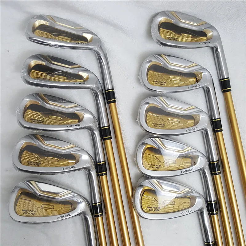 New HONMA Golf Complete Iron Set Beres IS-06 4 Star 4-11.A.S/10Pcs, Graphite Shaft R/S With Head Cover