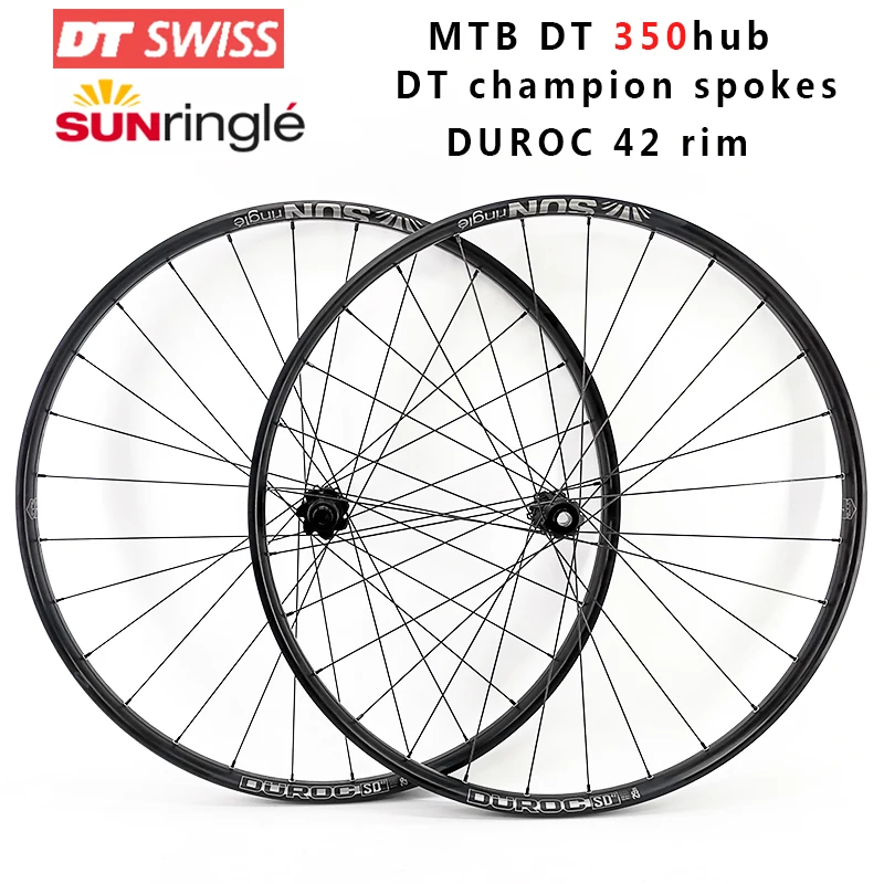 

MTB DT Swiss 350 wheel 12 Speed SUN RUROC 42 42MM width 28H 110x15MM 148x12mm 29er XC Mountain bike set BOOST 148MM