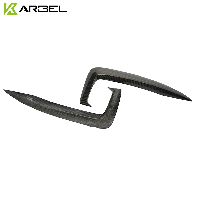 Новый комплект автомобильных аксессуаров для кузова карбоновая передняя