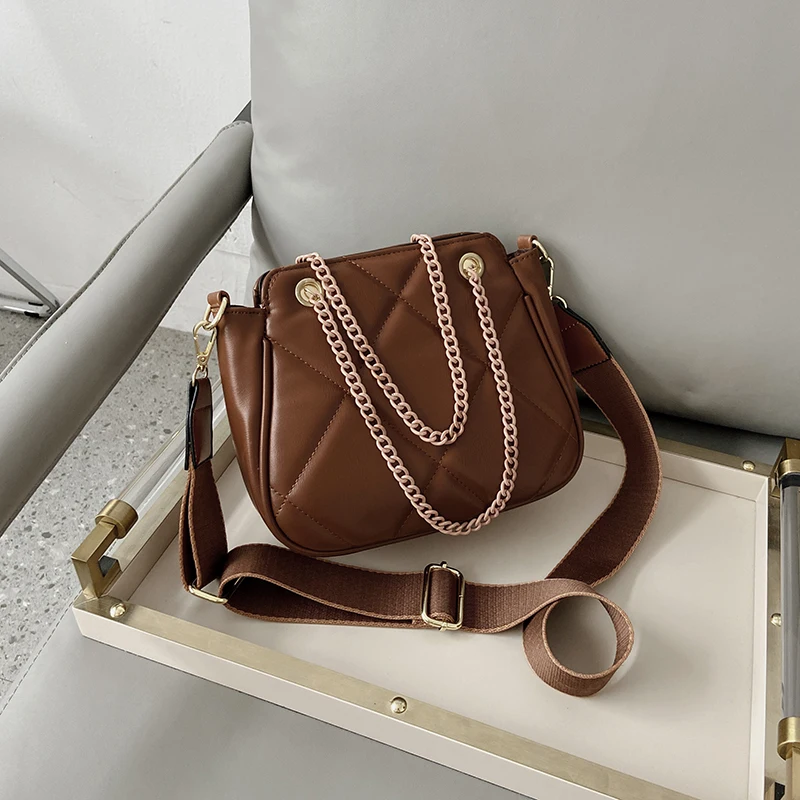 Новинка 2020 модный дизайн Женская Роскошная брендовая сумка через плечо на