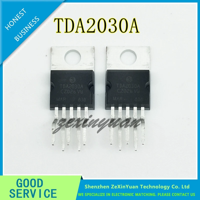 

50PCS 100CPS TDA2030 TO-220-5 TDA2030A amplifier / amplifier / short circuit and thermal protection for IC