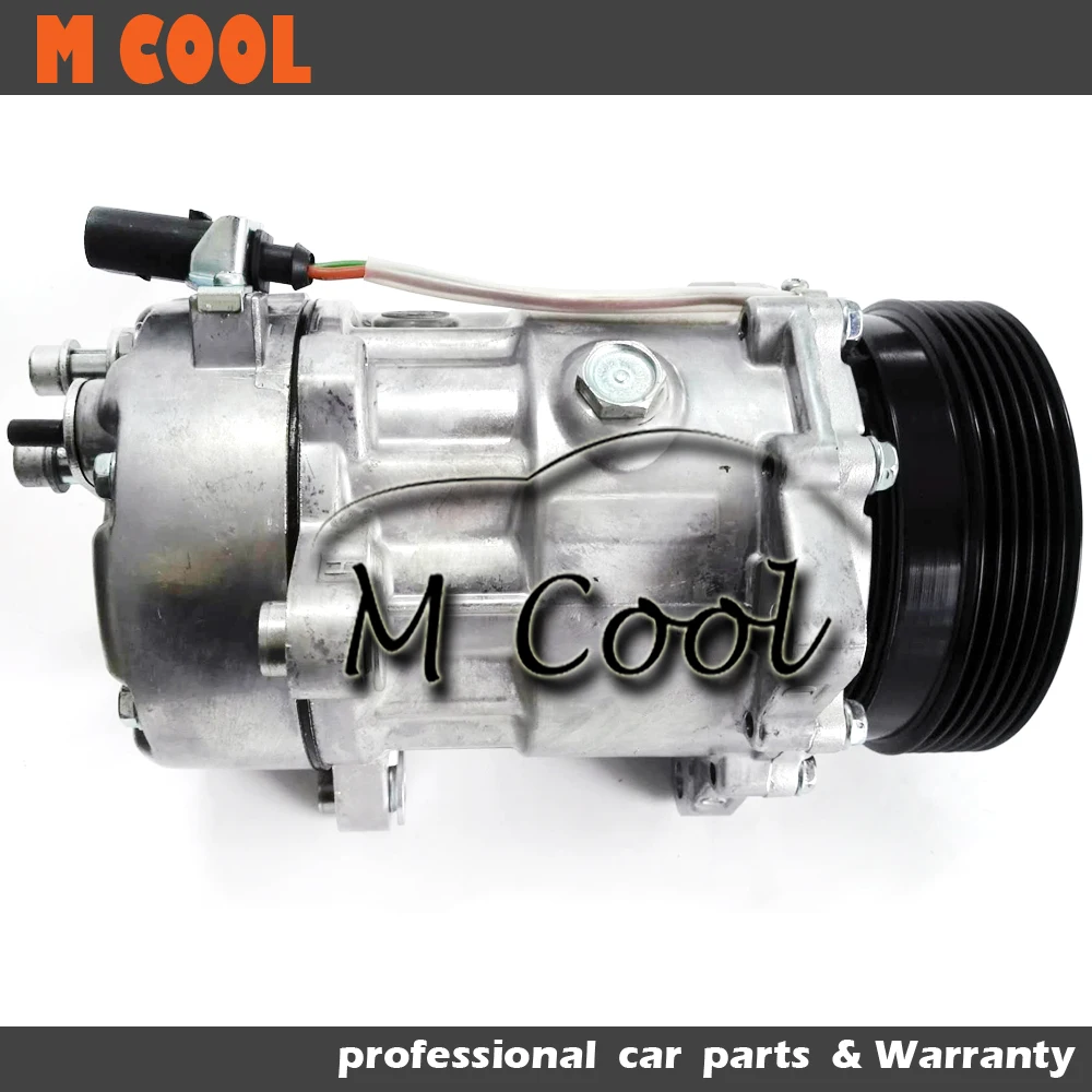 Новый компрессор переменного тока для Audi A3 TT 1 6 8 9 1998-2008 19193645 1J0820803F 1J0820803K 1J0820803A